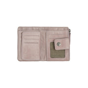 Lavender Lilac Leather Wallet Mavona, product view 2
