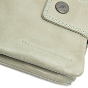 Ocean Green Leather Wallet Mavona, detail view 3