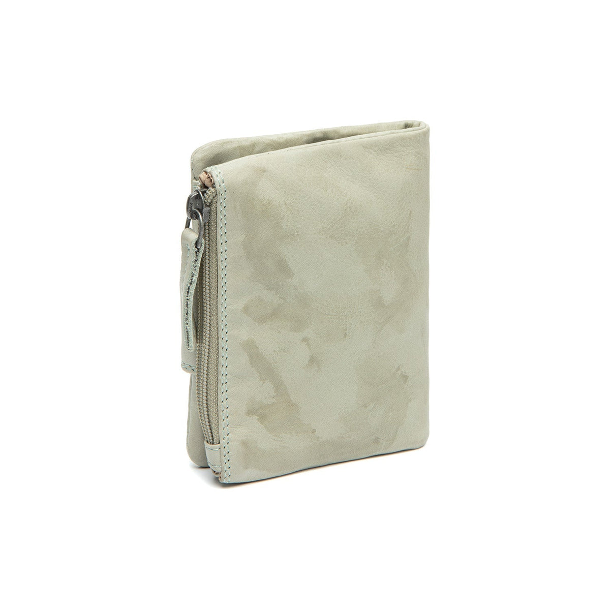 Ocean Green Leather Wallet Mavona, detail view 4