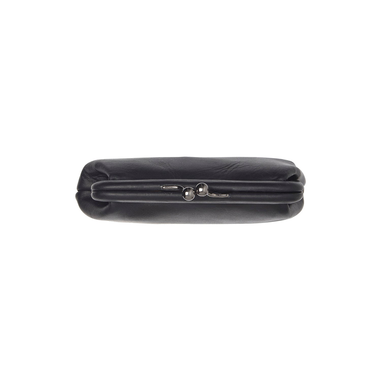Black Leather Wallet Nera, detail view 1