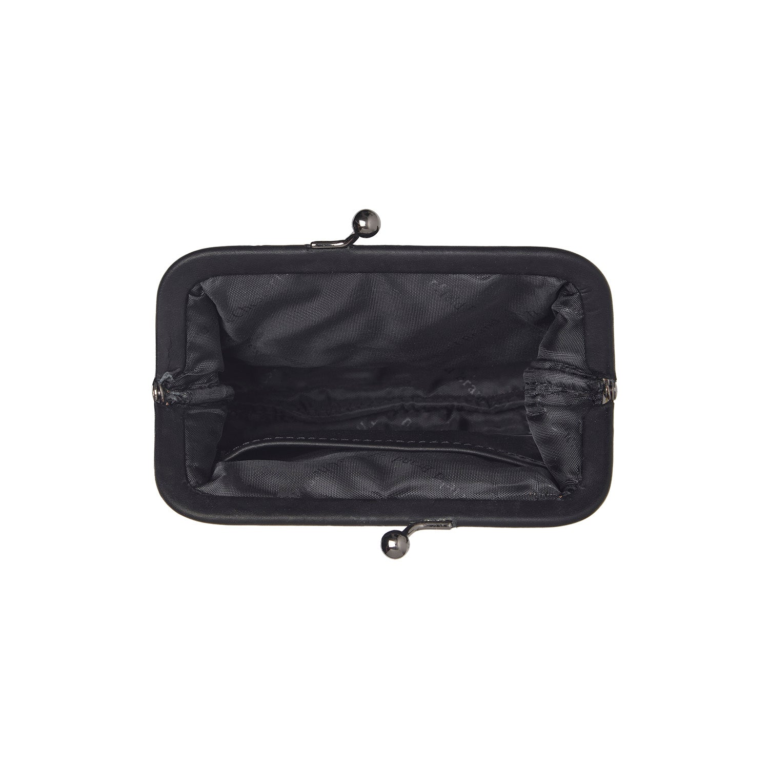 Black Leather Wallet Nera, detail view 3