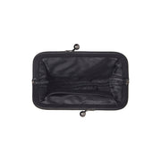 Black Leather Wallet Nera, detail view 3
