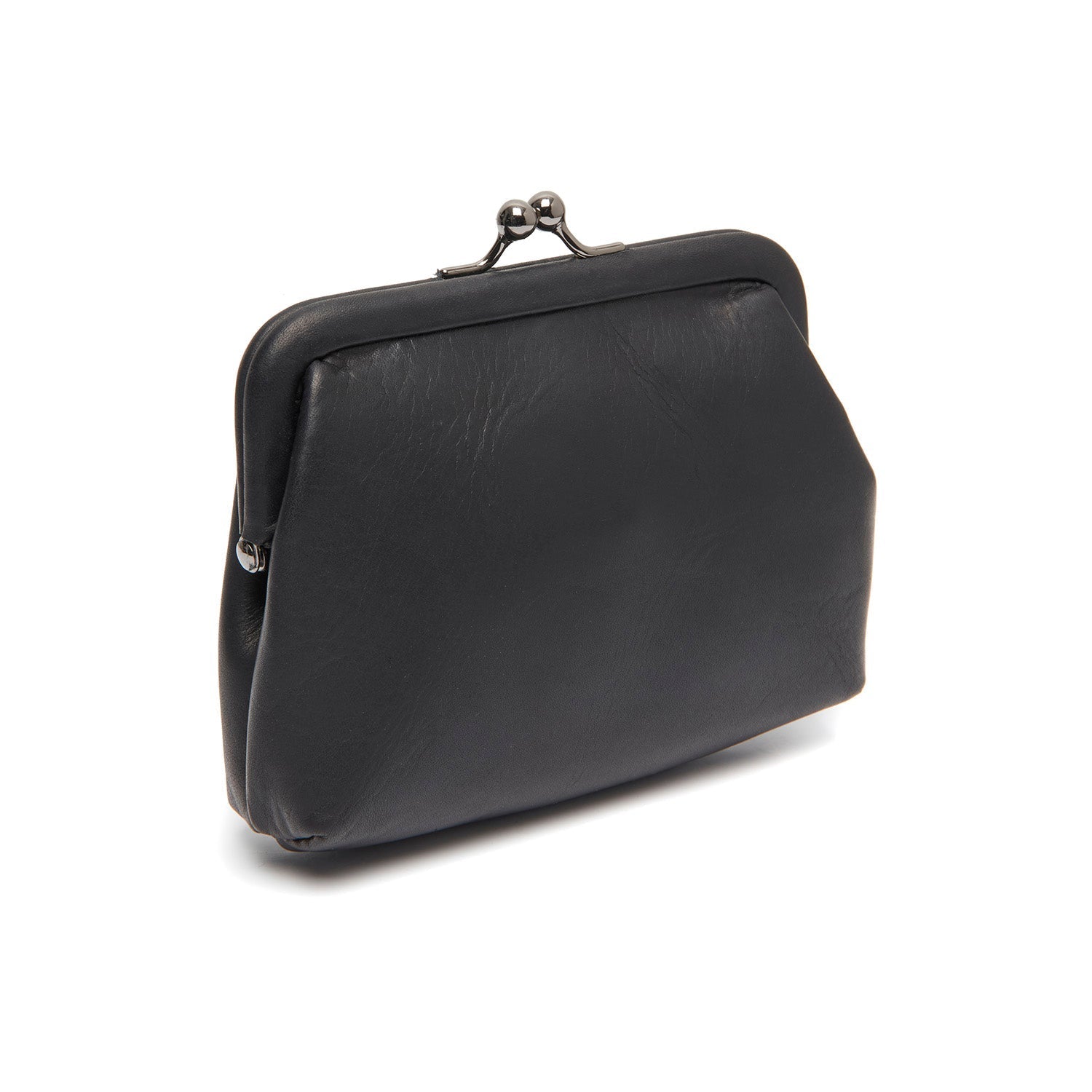 Black Leather Wallet Nera, detail view 4