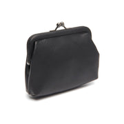 Black Leather Wallet Nera, detail view 4