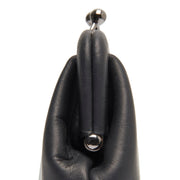 Black Leather Wallet Nera, product view 3