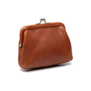 Cognac Leather Wallet Nera, detail view 5