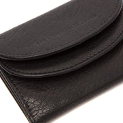 Black Leather Wallet Newton, product view 2