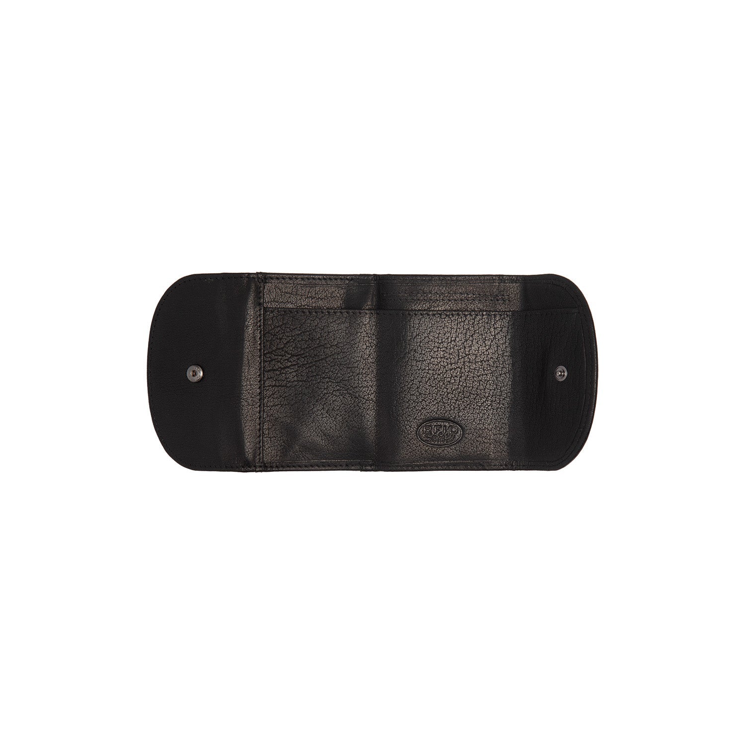 Black Leather Wallet Newton, product view 3
