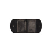 Black Leather Wallet Newton, product view 3