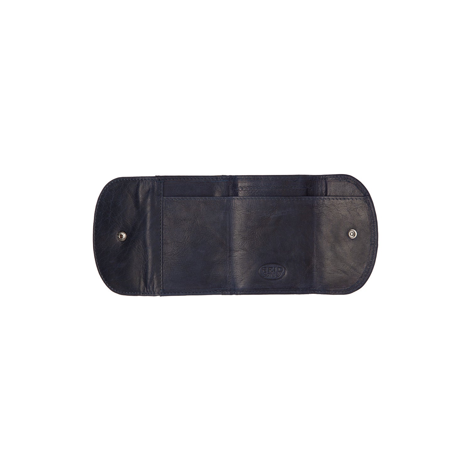 Navy Leather Wallet Newton, detail view 1