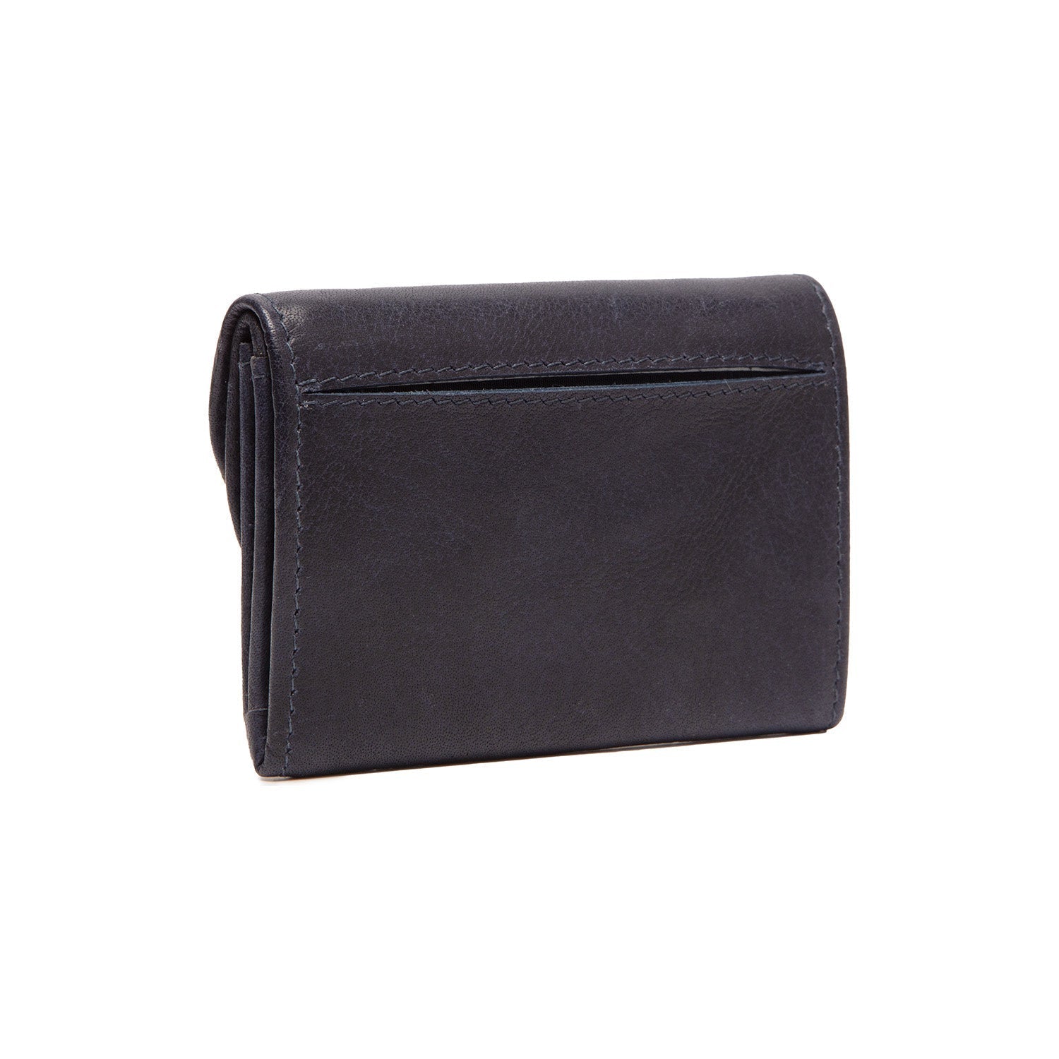 Navy Leather Wallet Newton, detail view 3