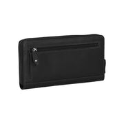 Black Leather Wallet Nova, detail view 3