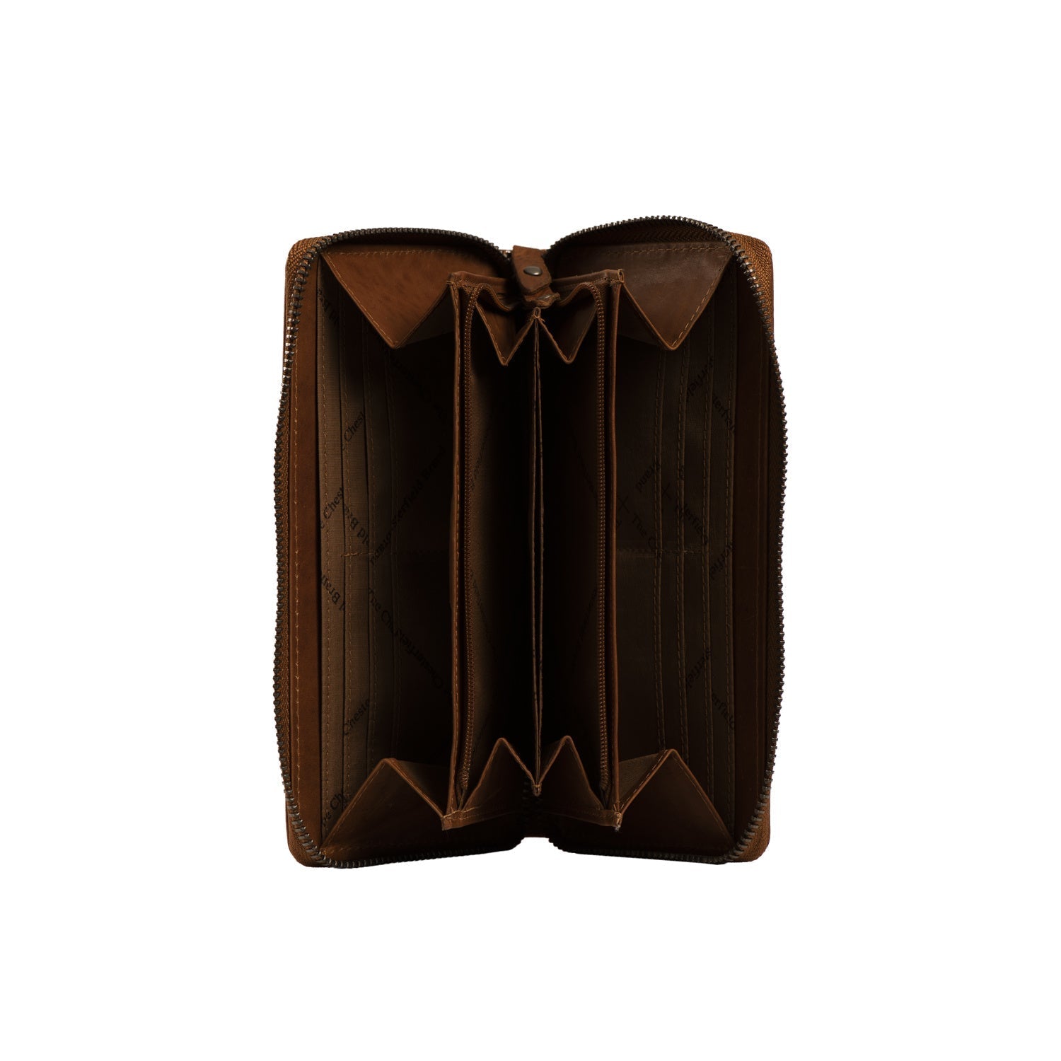 Cognac Leather Wallet Nova, product view 3
