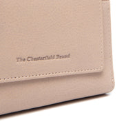 Beige Leather Wallet Orveta, product view 2