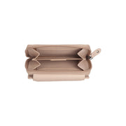 Beige Leather Wallet Orveta, product view 3