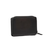 Black Leather Wallet Orveta, detail view 4