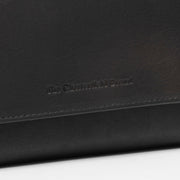Black Leather Wallet Orveta, product view 2