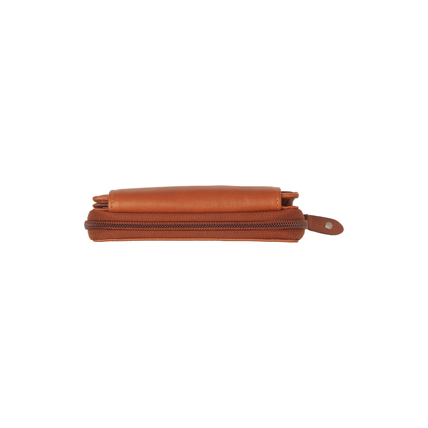 Cognac Leather Wallet Orveta, detail view 1