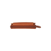 Cognac Leather Wallet Orveta, detail view 1