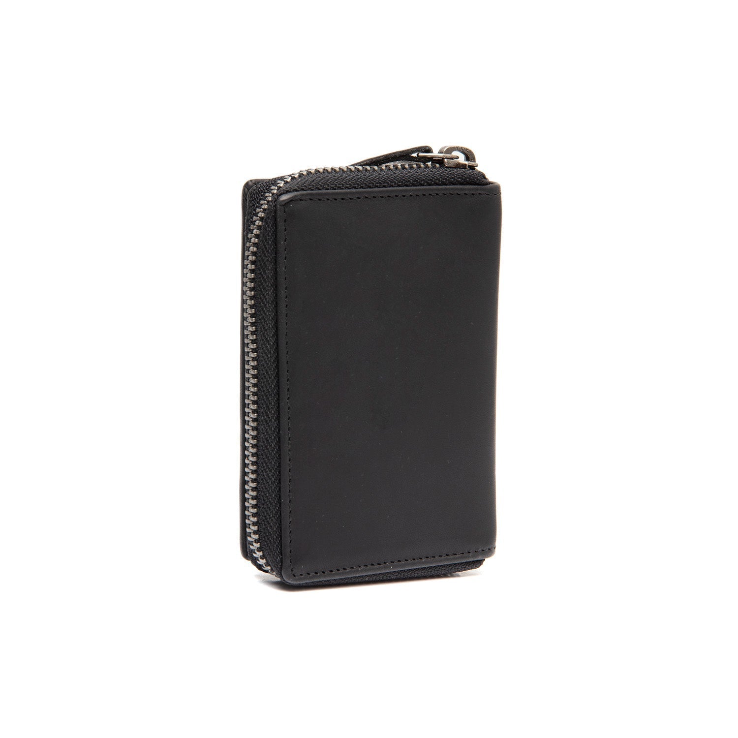 Black Leather Wallet Osum, detail view 4
