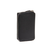 Black Leather Wallet Osum, detail view 4