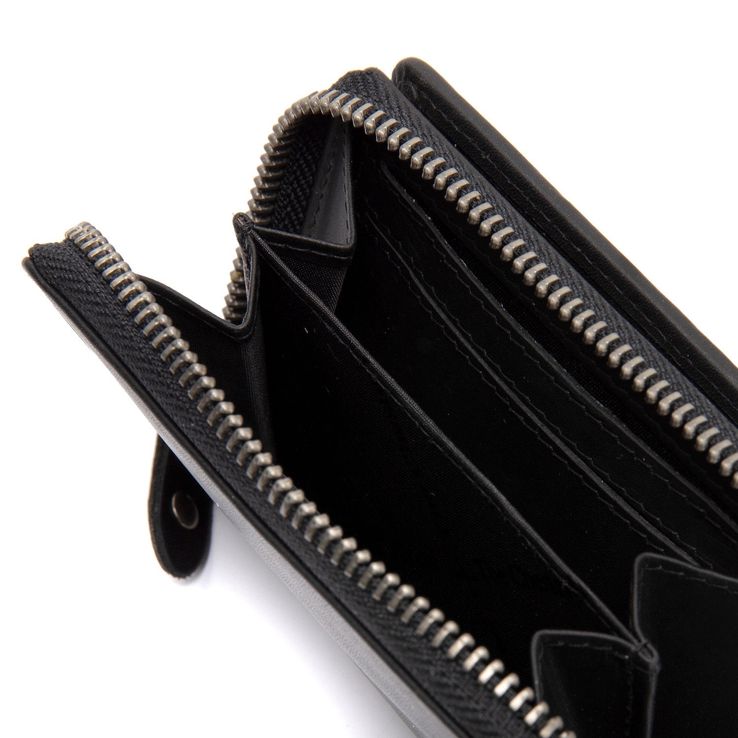 Black Leather Wallet Osum, product view 2