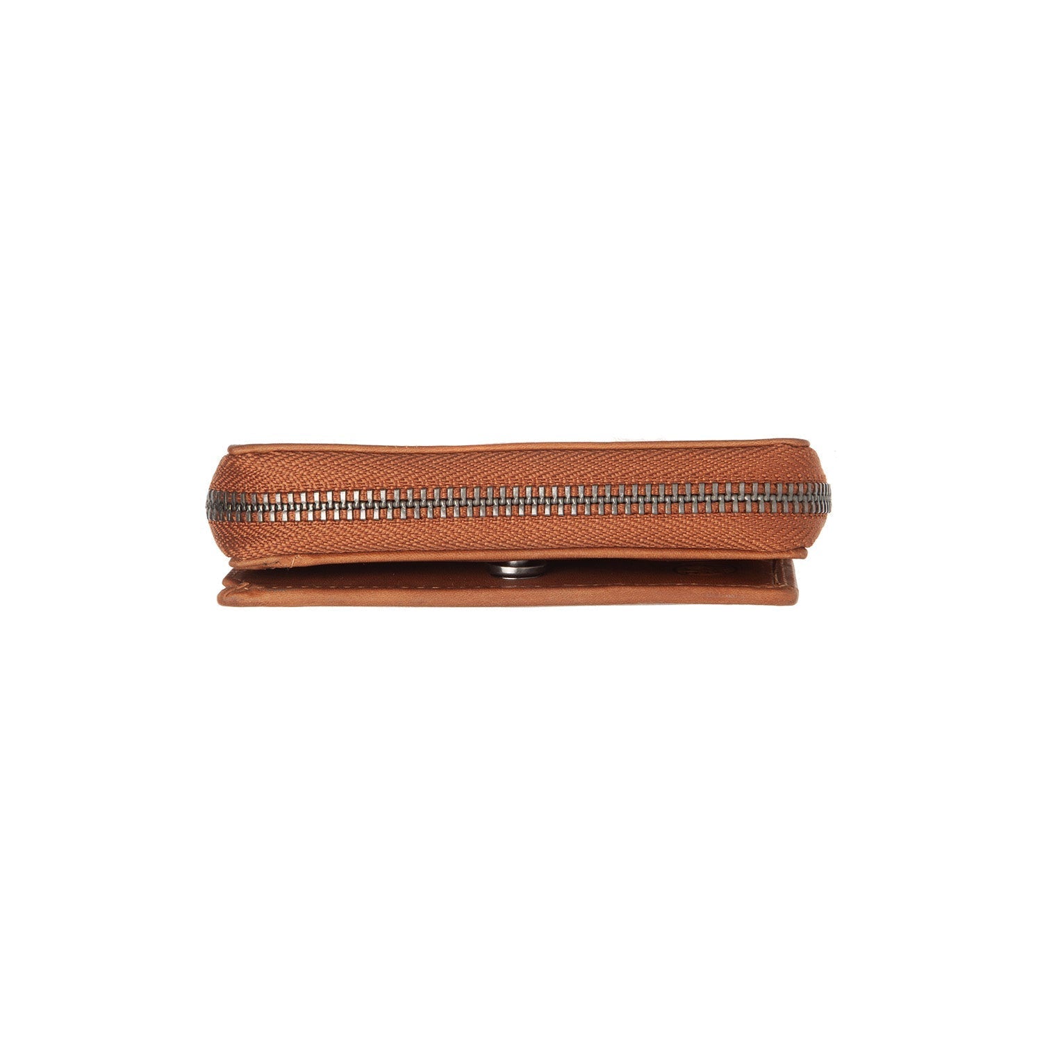 Cognac Leather Wallet Osum, detail view 1