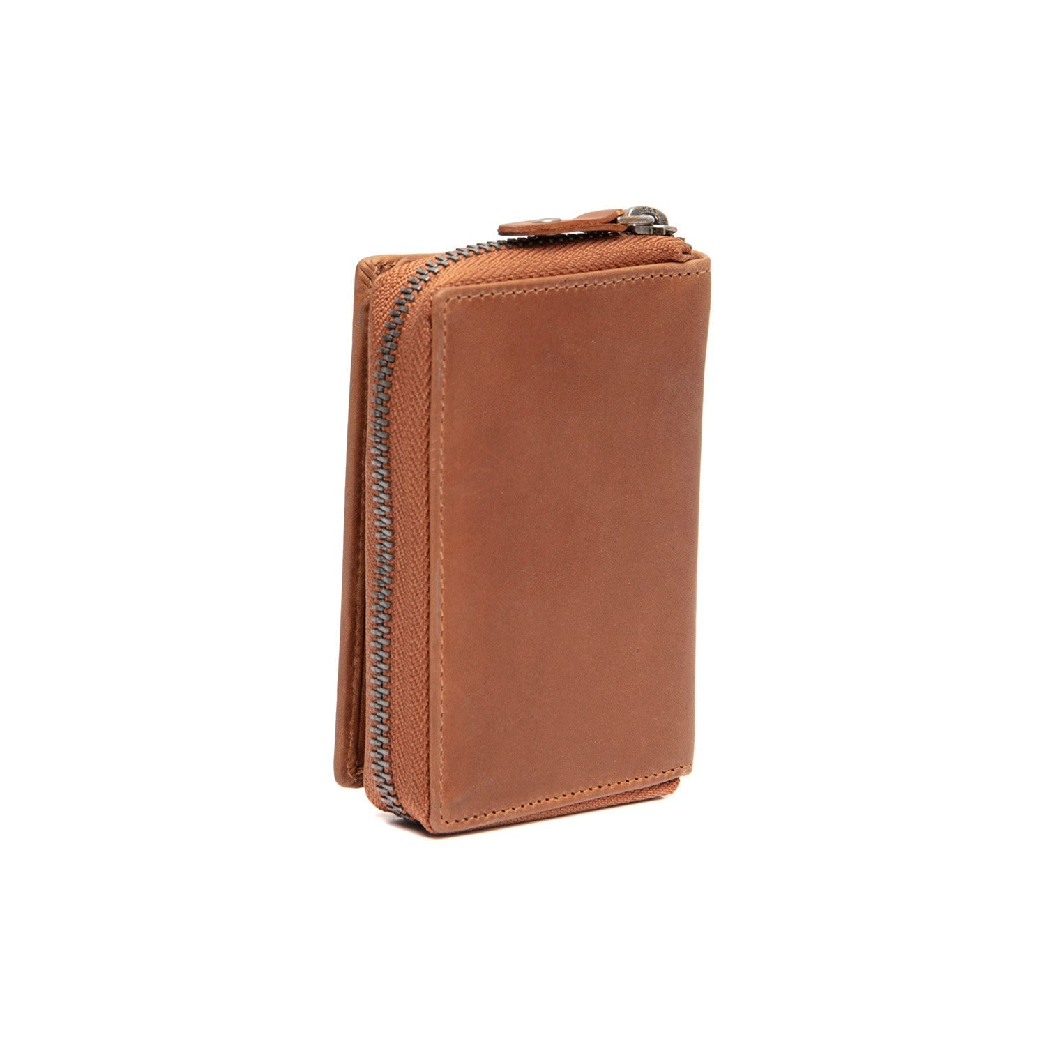 Cognac Leather Wallet Osum, detail view 4