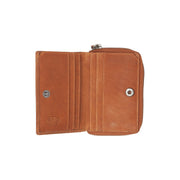 Cognac Leather Wallet Osum, product view 3