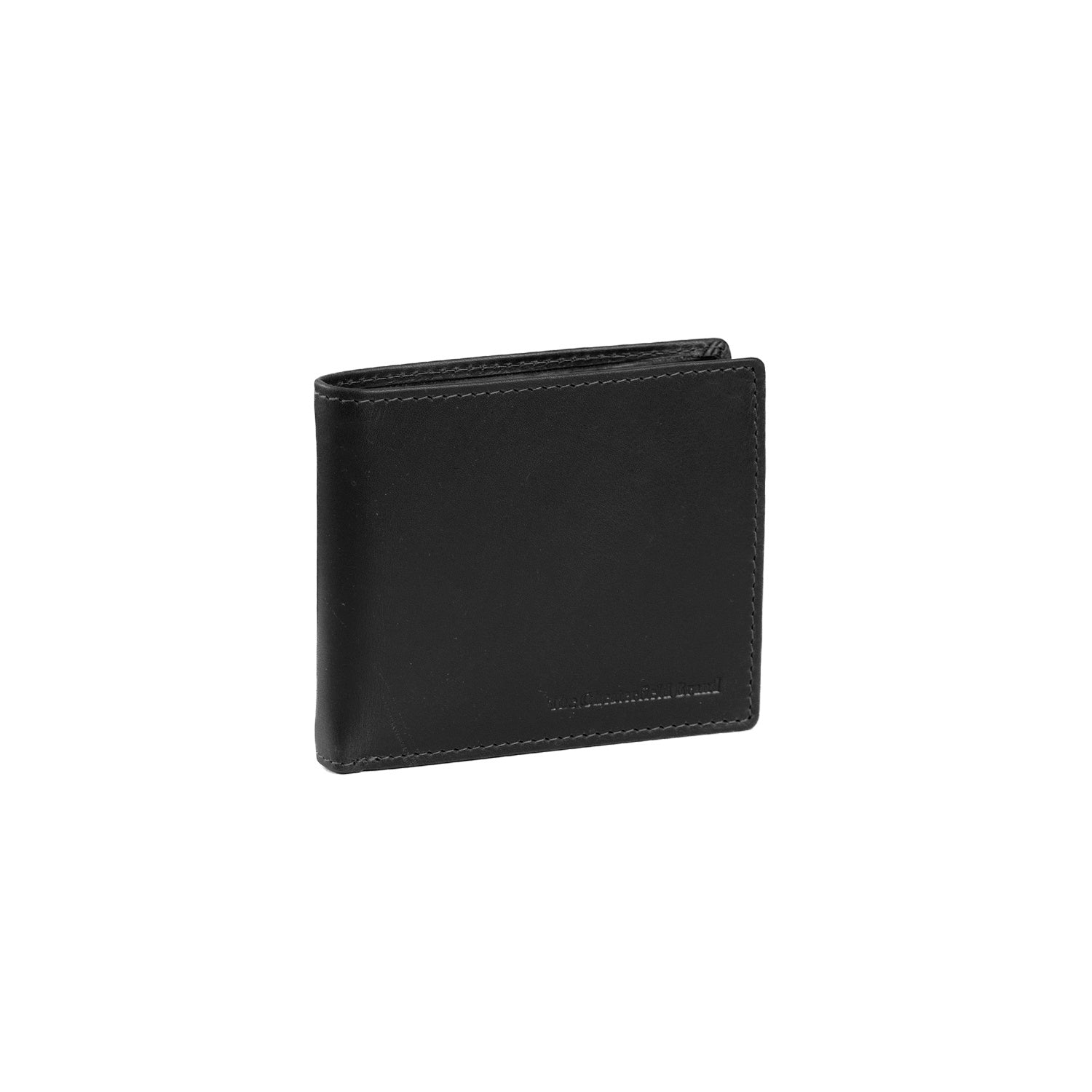 Black Leather Wallet Ralph, front view