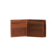 Cognac Leather Wallet Ralph, detail view 1