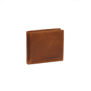 Cognac Leather Wallet Ralph, front view