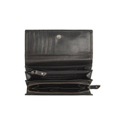 Black Leather Wallet Rivalto, detail view 1
