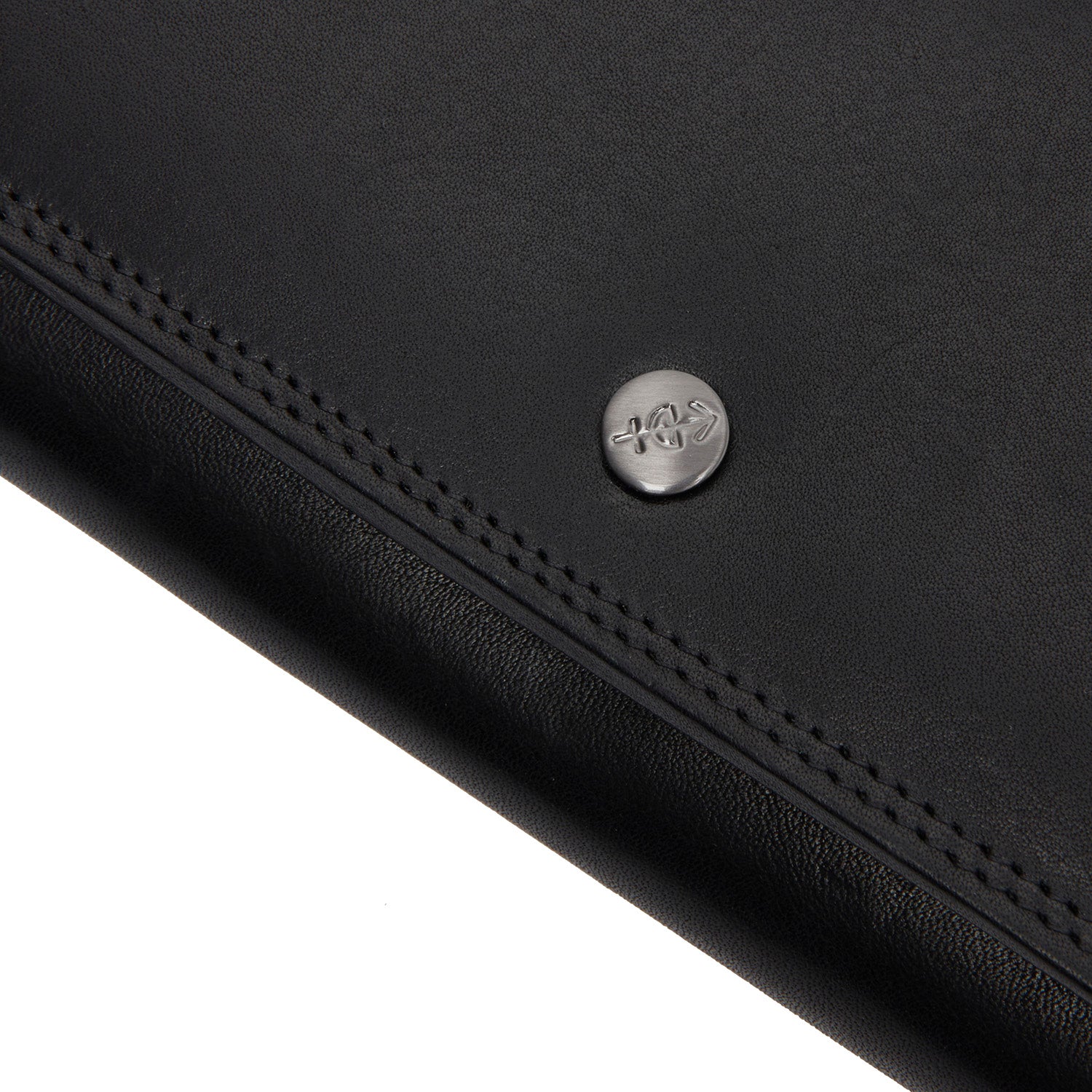 Black Leather Wallet Rivalto, detail view 5