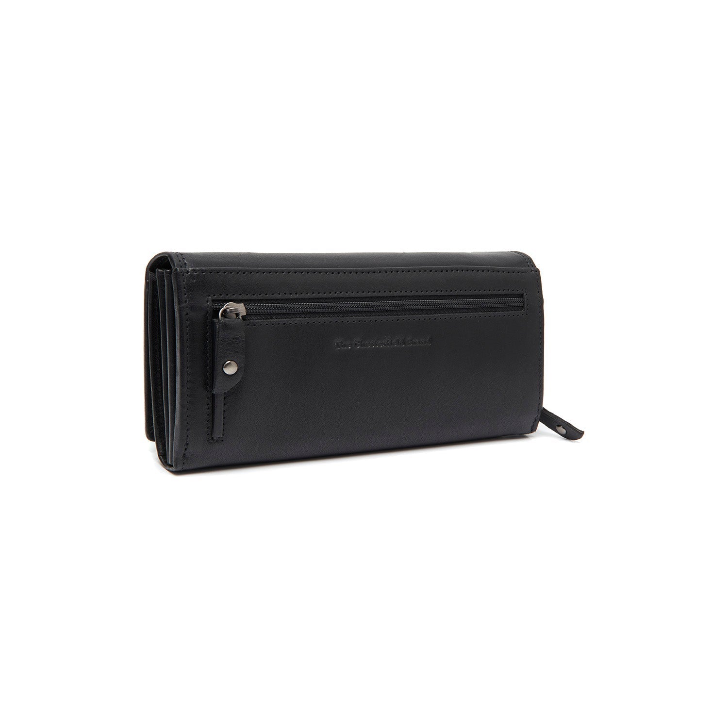 Black Leather Wallet Rivalto, detail view 6