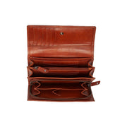 Cognac Leather Wallet Rivalto, detail view 4