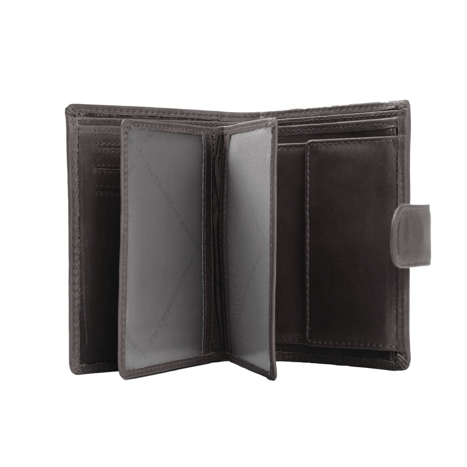 Brown Leather Wallet Ruby, product view 2