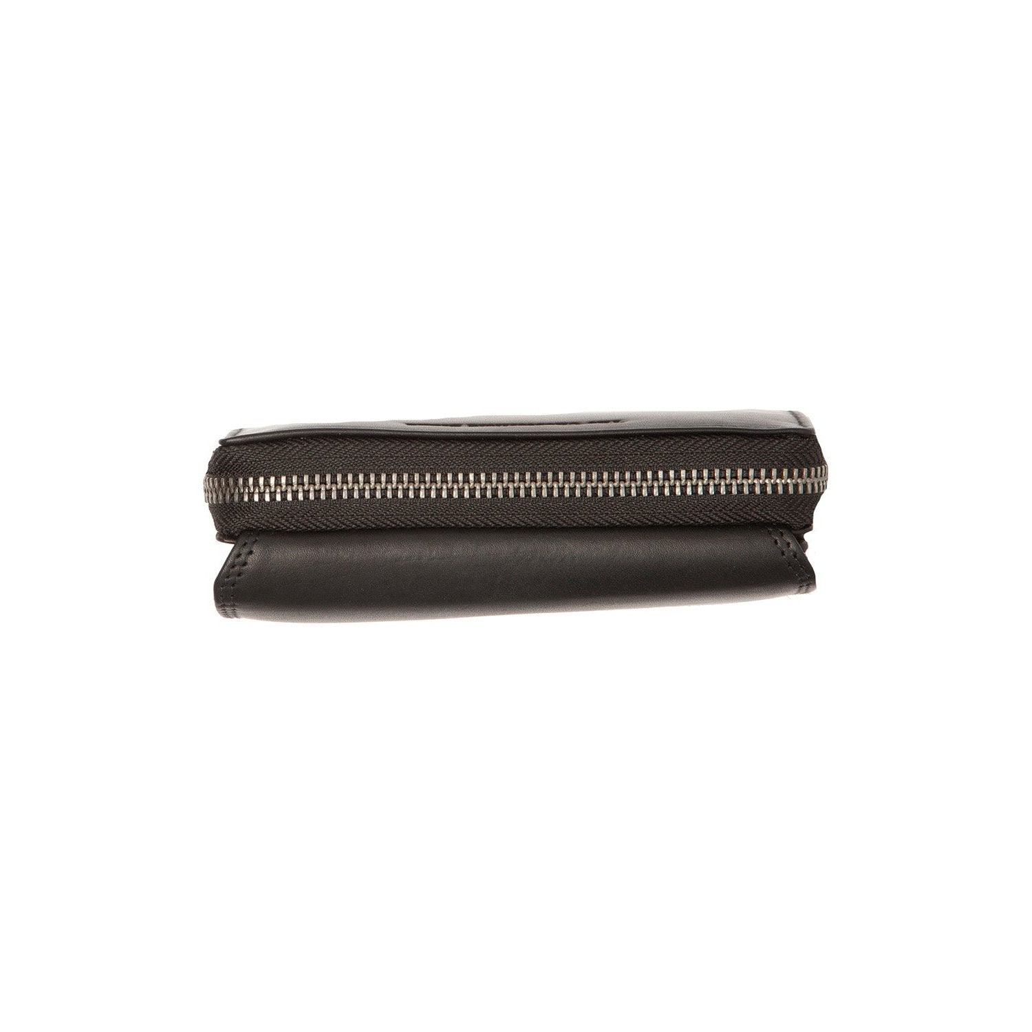 Black Leather Wallet Salviano, product view 3