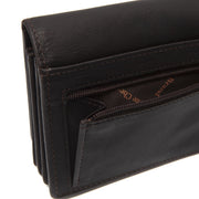 Brown Leather Wallet Salzburg, detail view 1