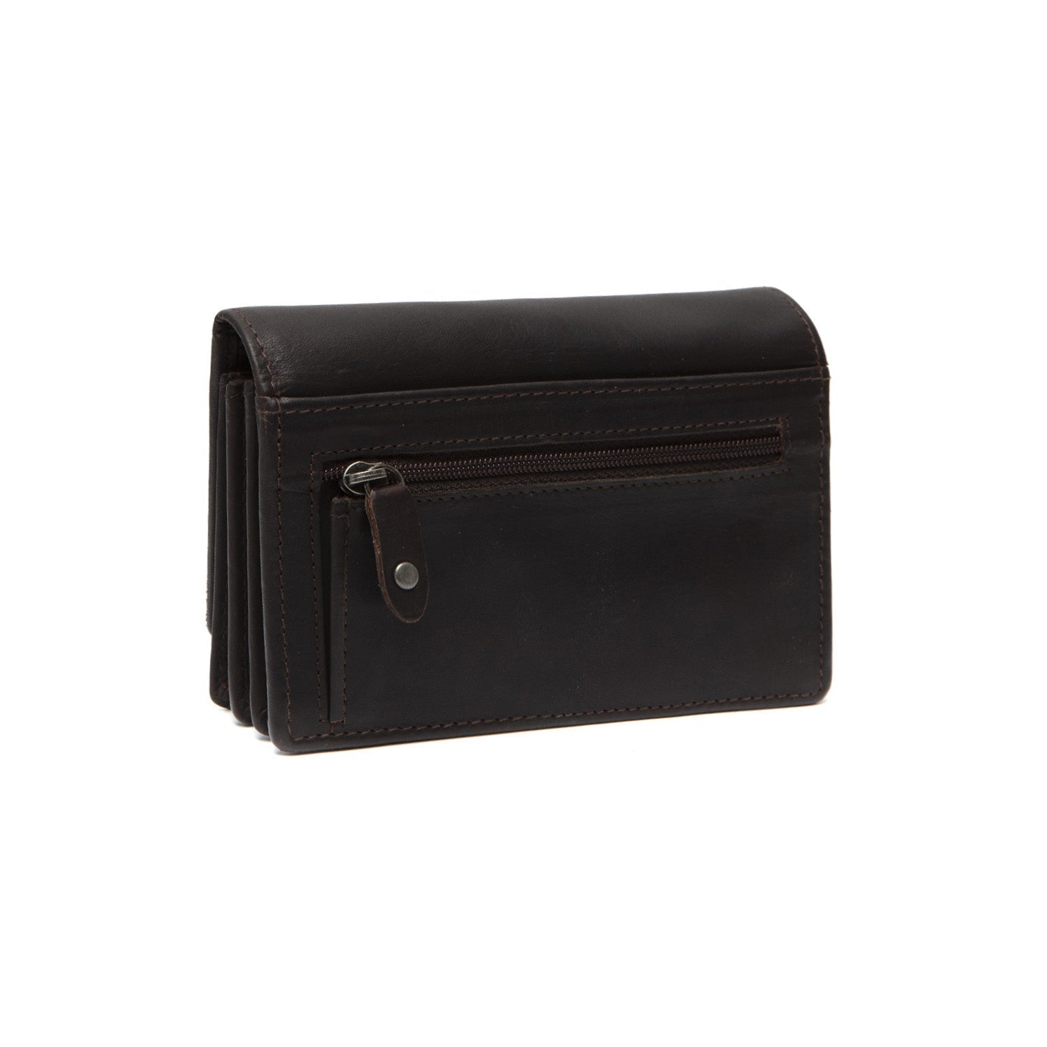 Brown Leather Wallet Salzburg, detail view 4