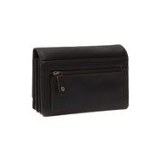 Brown Leather Wallet Salzburg, detail view 4