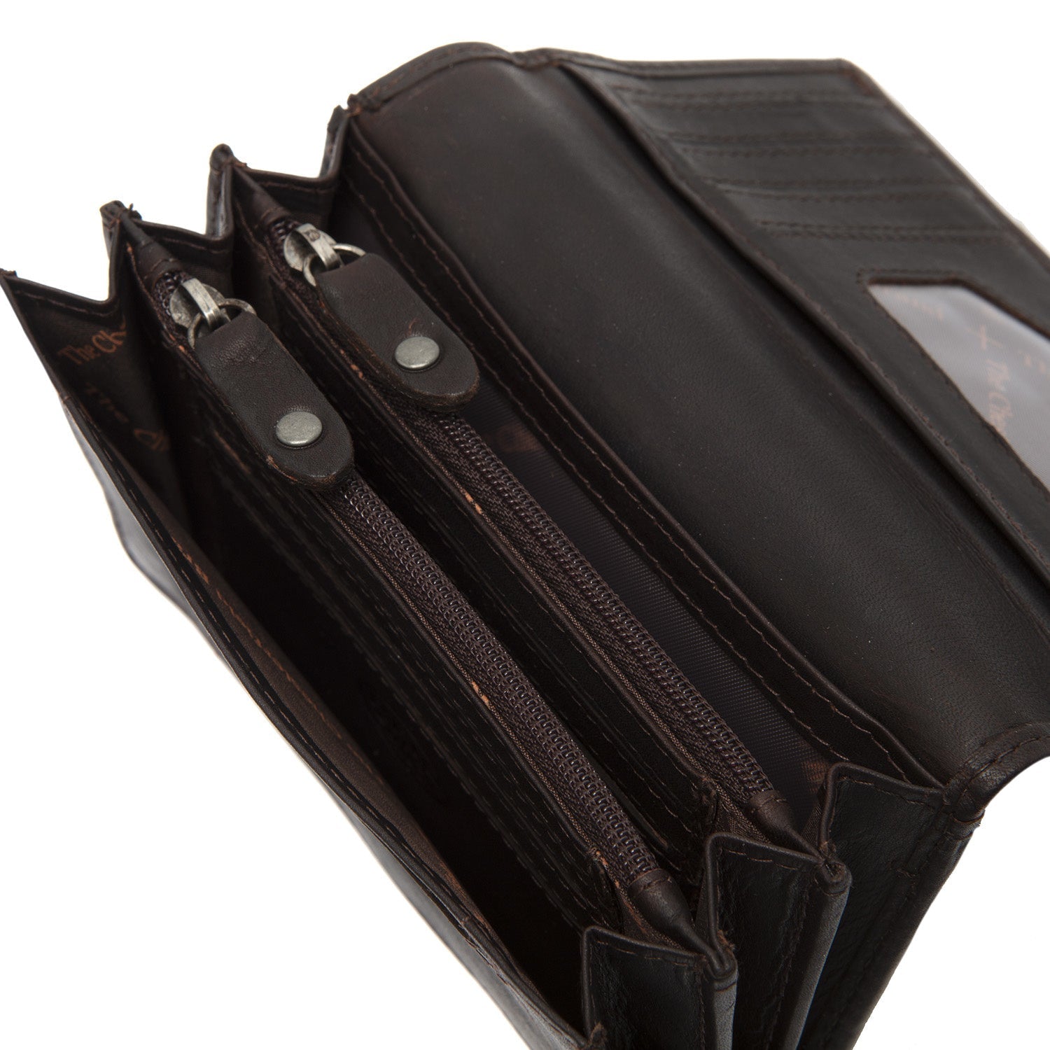 Brown Leather Wallet Salzburg, product view 3