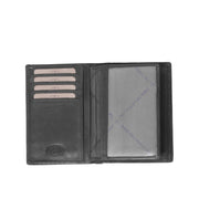 Black Leather Wallet Siem, product view 3