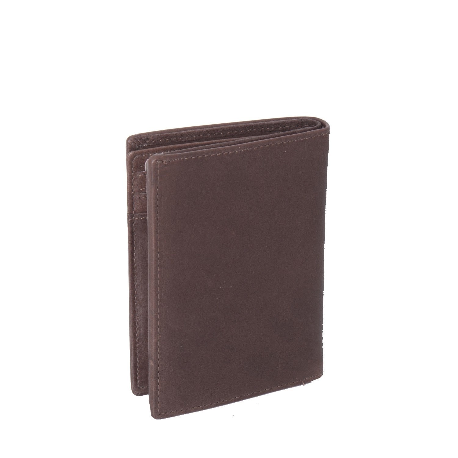 Brown Leather Wallet Siem, detail view 3