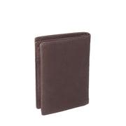 Brown Leather Wallet Siem, detail view 3