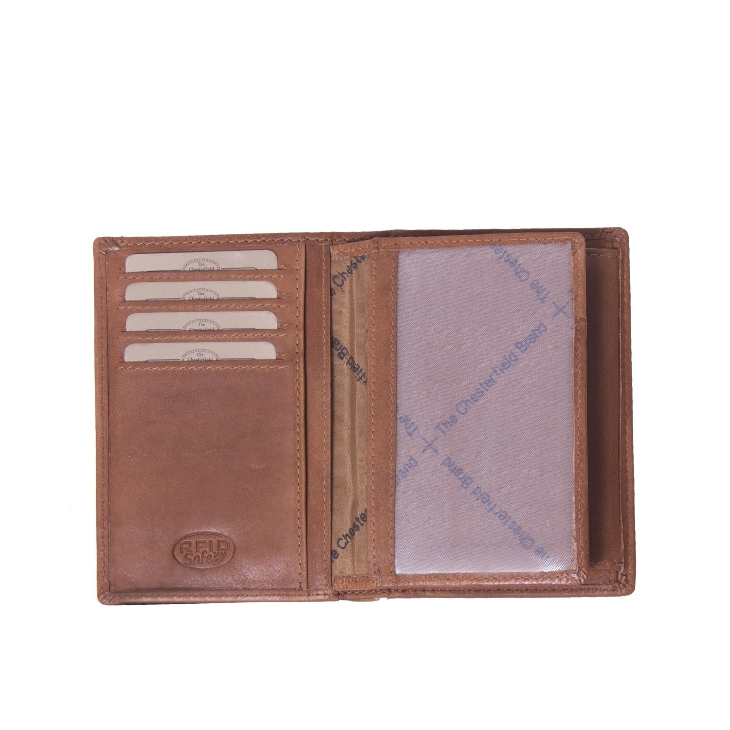 Cognac Leather Wallet Siem, product view 2