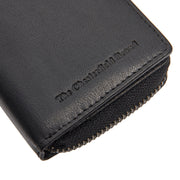 Black Leather Wallet Sionel, product view 3