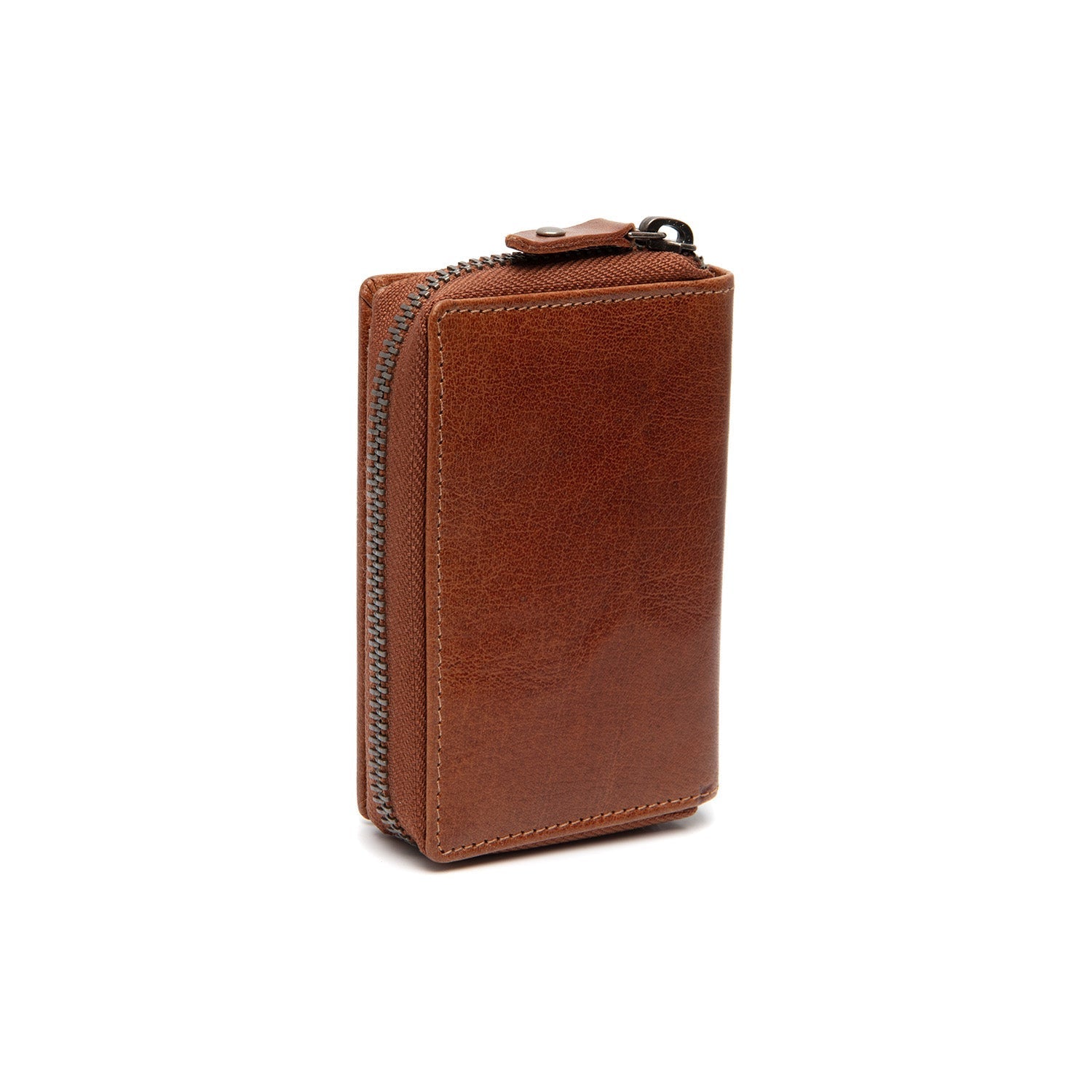 Cognac Leather Wallet Sionel, detail view 4