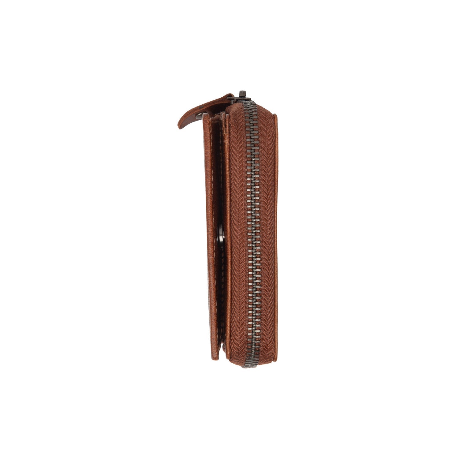 Cognac Leather Wallet Sionel, product view 2
