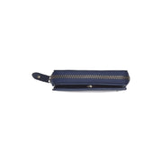 Navy Leather Wallet Sionel, detail view 1